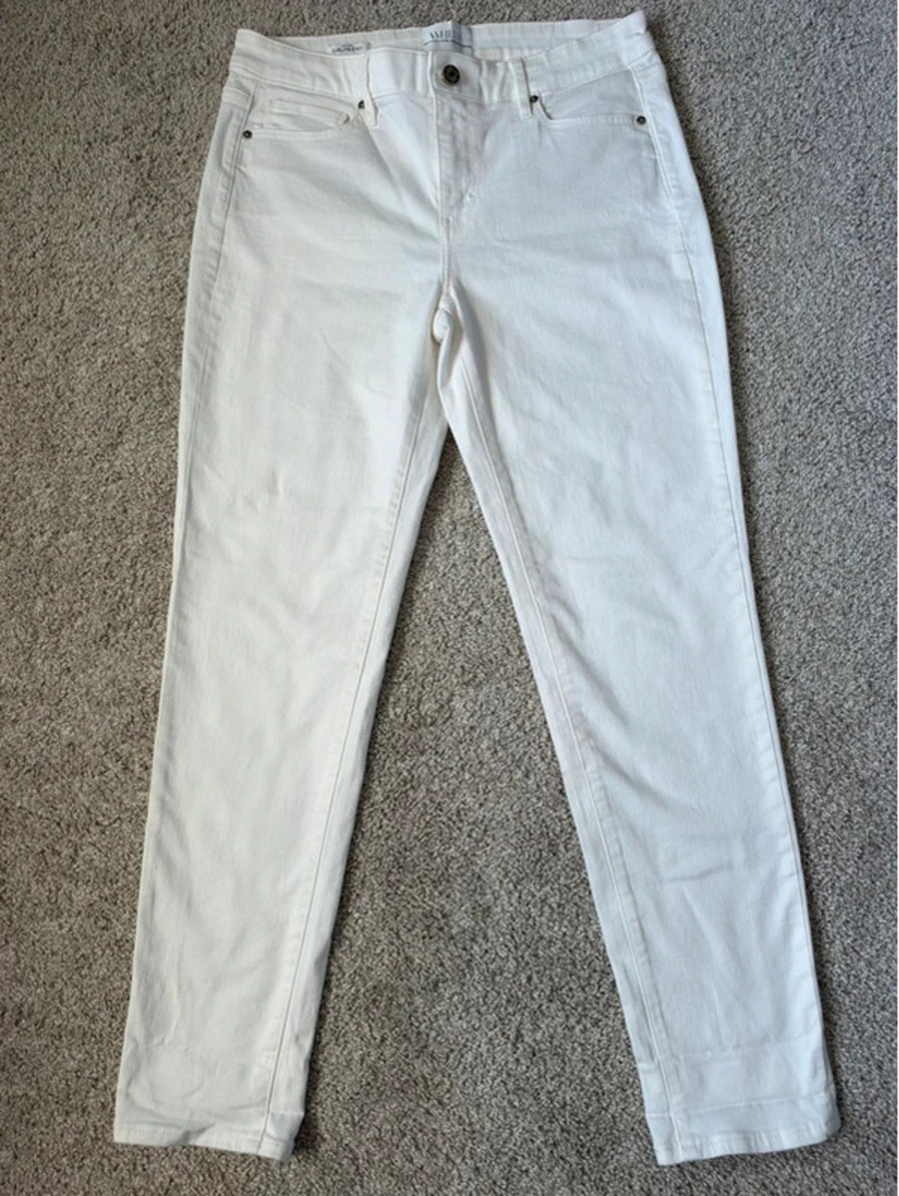 White House Black Market Mid Rise Girlfriend Jeans